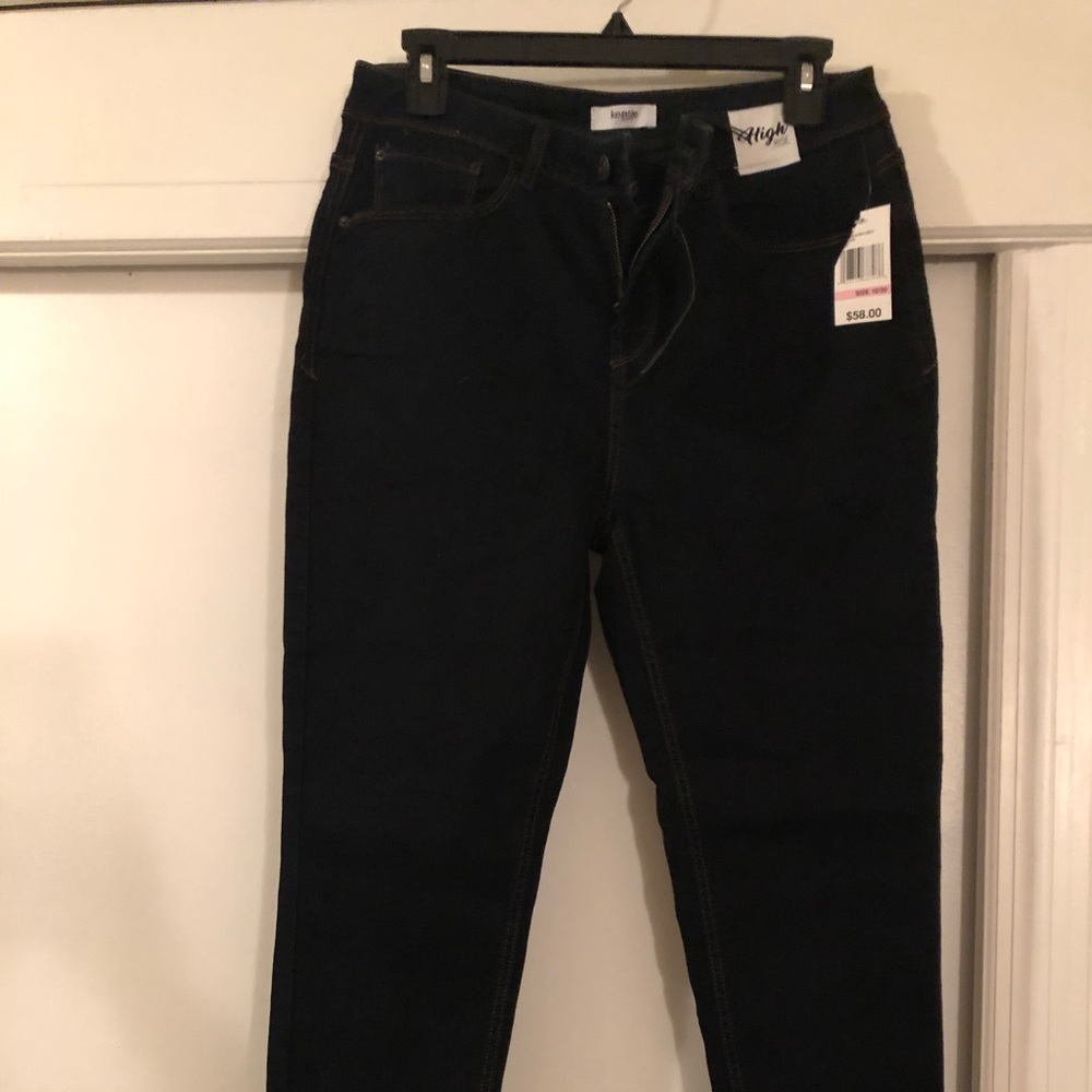 Dark wash high rise Kensie Jeans